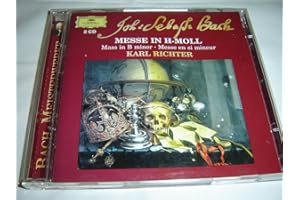 Mass in B minor 2CD BWV 232 Johann Sebastian Bach Meisterwerke / Messe in H-Moll / Messe en si mineur / Karl Richter / Deutsche Grammophon 1962 Polydor International GmbH, Hamburg