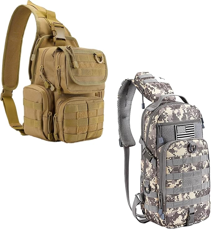 G4Free Tactical EDC Sling Bag and Tactical Sling Bag