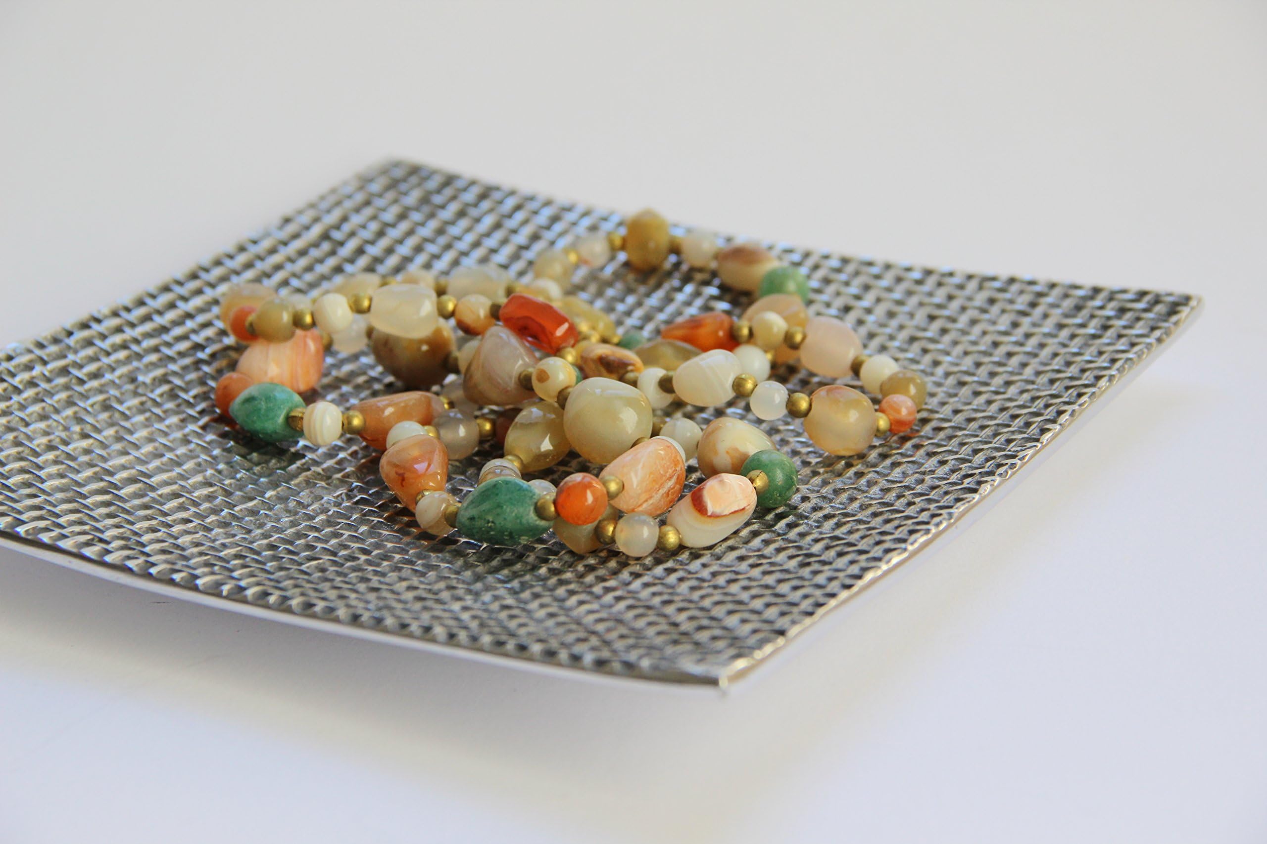 Tray Ashtray Jewellery svuotatasche natuzzi Collection Italian Design 18 x 18 cm