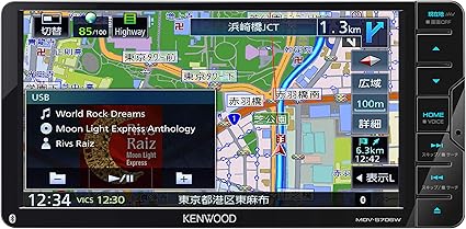Kenwood Kenwood Car Navigation 7 Inches Wide Mdv S706w Irodorisoku Navigation System Furusegu Android Iphone Corresponding Master Quality Sound Hi Res Sound Source Playback Support Amazon Fr Auto Et Moto