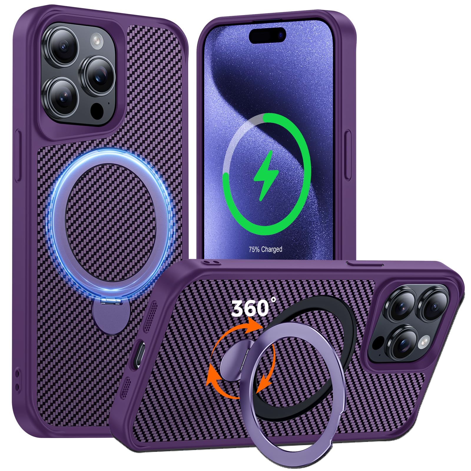 FlyReal Designed for iPhone 15 Pro Max Case with