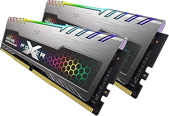 Silicon Power DDR4 32GB (16GBx2) XPOWER RGB Turbine Gaming 3200MHz (PC4 25600) 288-pin C16 1.35V UDIMM Desktop Memory Module RAM - Low Voltage (SP032GXLZU320BDB)