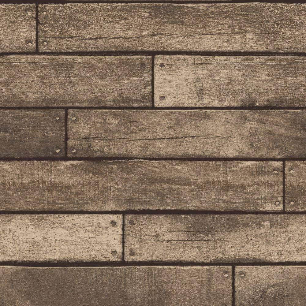 Brewster FD31289 Wooden Plank Wallpaper - Gold, 53 x 53 cm - Image 3