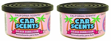California Scents Lufterfrischer Balboa Bubble Gum, 2 Stück