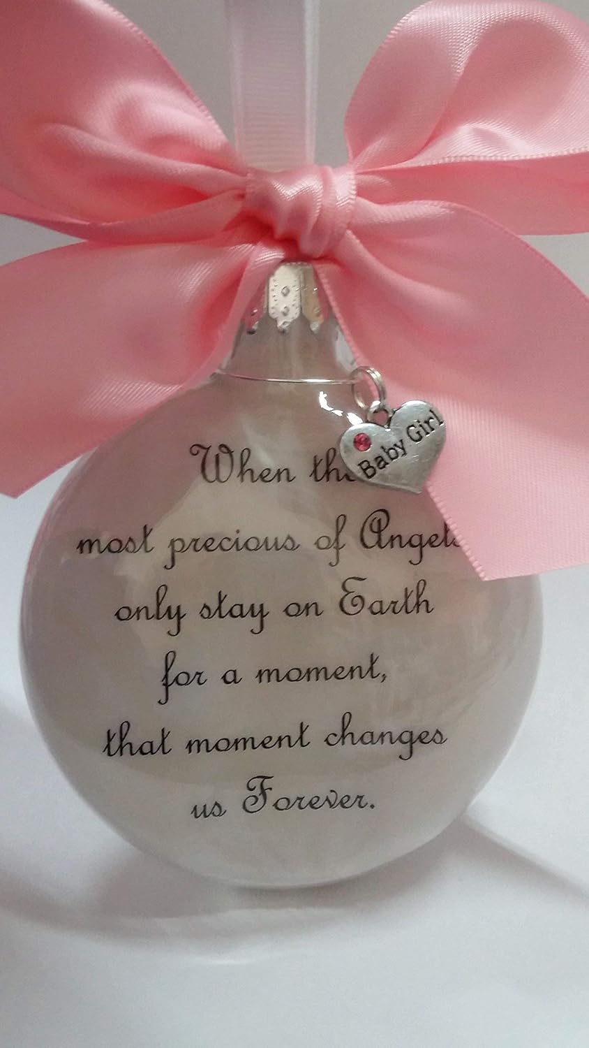 baby girl ornament