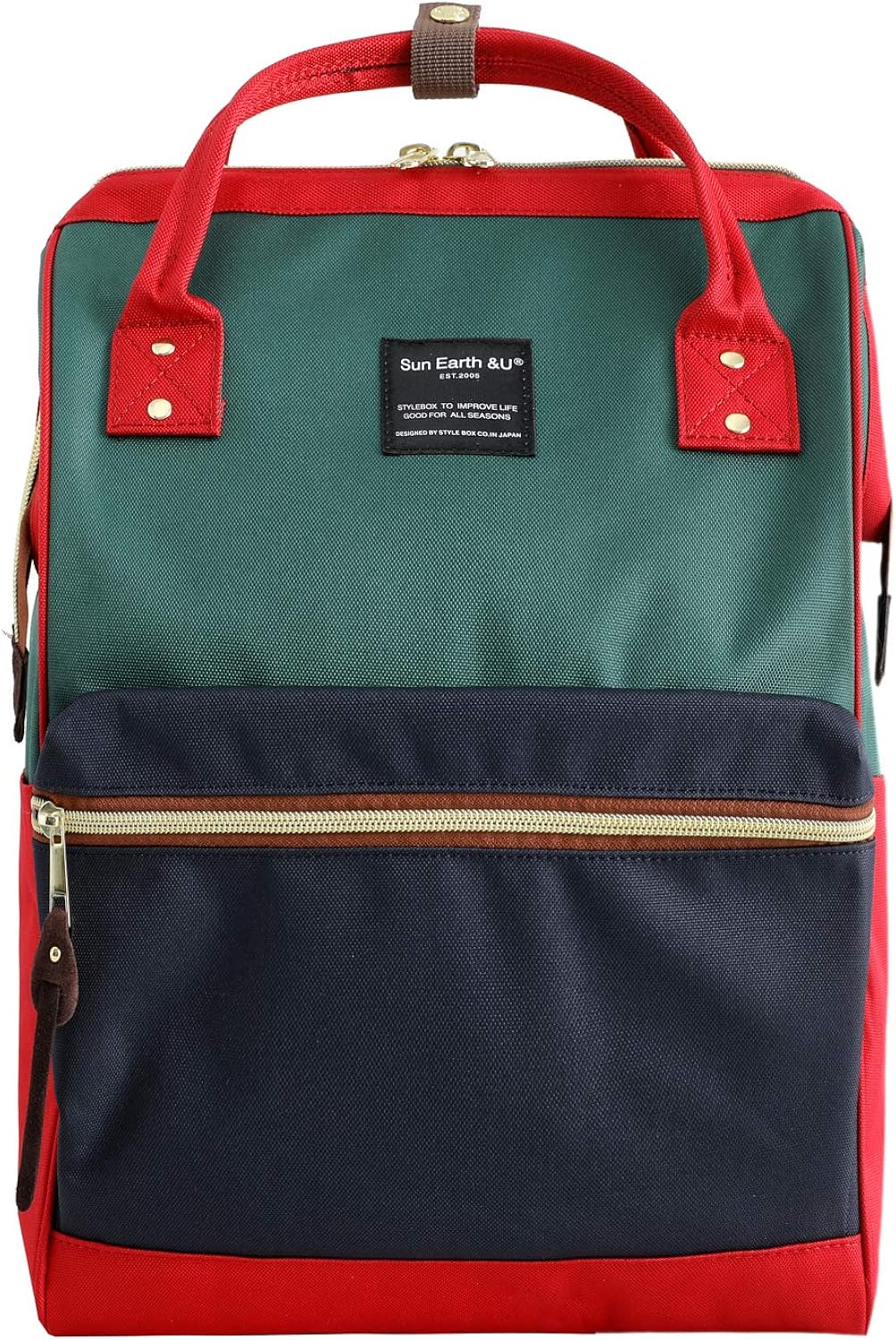 ENZE School Backpack 15.6 Inch Laptop Backpack Travel Work Backpack,Large Student Women Men waterproof Backpack Diaper Bag