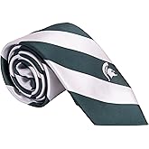 Desert Cactus Michigan State University Neck Tie MSU Spartans 100% Polyester Necktie with Logo, Officially Licensed