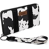 X Wrangler Wristlet Western Wallet Boho Aztec Credit Card Holder for Women