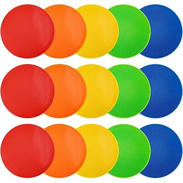 Toyvian 12 Pièces Marqueurs Plat Antidérapants Pour