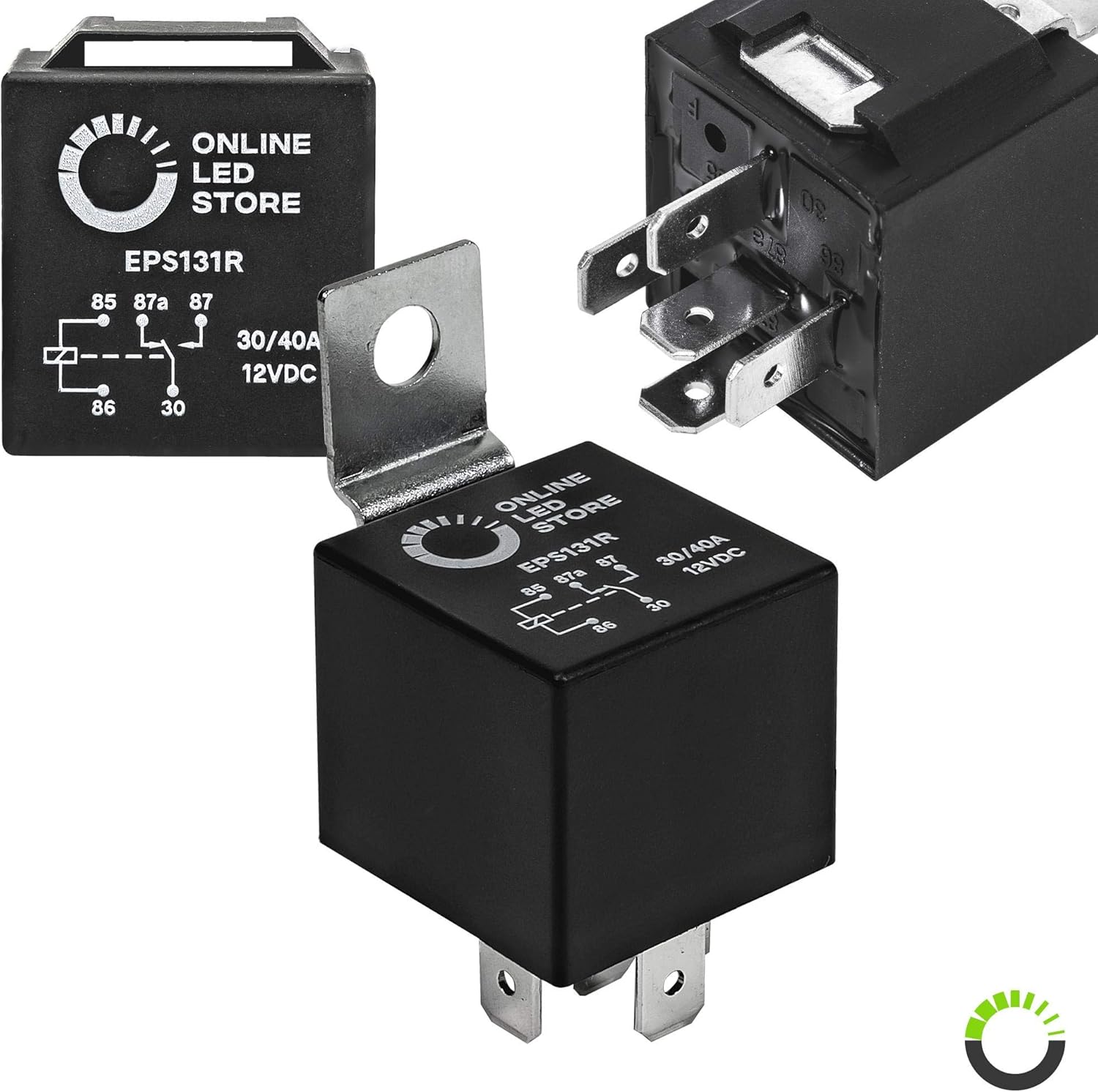 10 Pack Bosch Style 5-Pin 12V Relay Switch [SPDT] [30/40 Amp] 12 Volt Automotive Relays for Auto Fan Cars: Industrial & Scientific