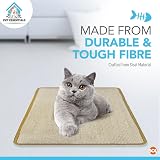 SOL 2pk Cat Scratch Mat 60x40cm Sisal Fabric Anti-Slip Backing view 7