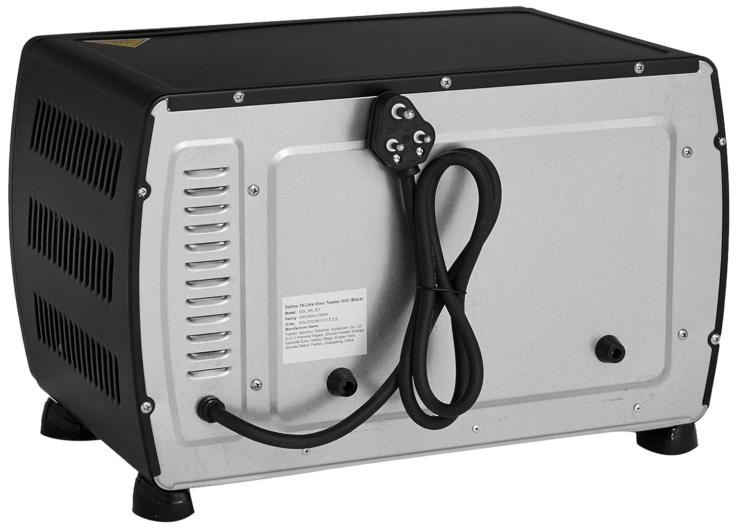 Oven Toaster Grill 18Litre Black Color Best Price With Best Deal in