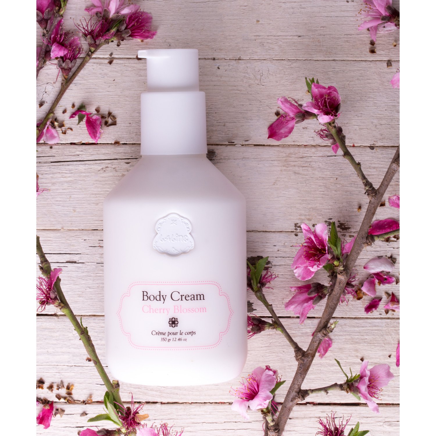 LALINE World Of Scents Body Cream Cherry Blossom Fragrance Smooth Skin