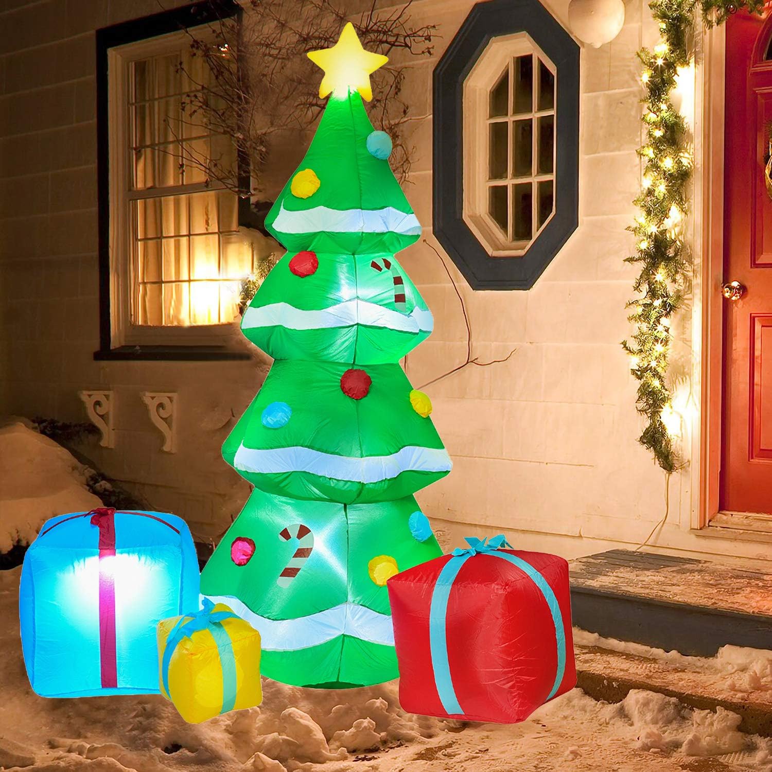 Blow Up Christmas Ornaments For Outside - Christmas Gardens 2021