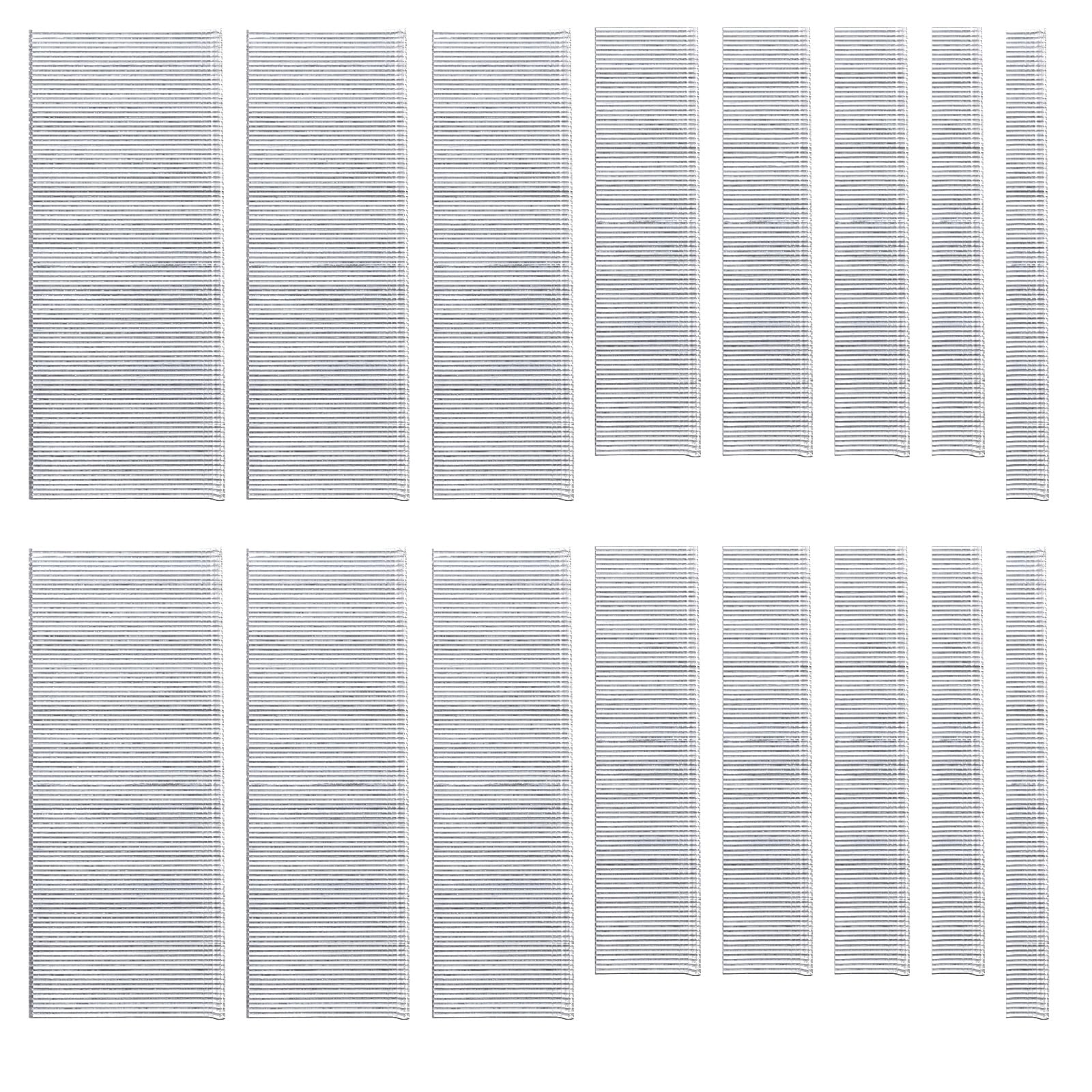 Glarks 5000Pcs 18 Gauge 1-1/4" Galvanized Brad Nails Straight Finishing Nail Assortment Kit for Molding Cabinetry Assembly (F30)