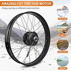 BAFANG 48V 1000W Rear Hub Motor : 26 Inch Fat Tire