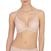 Natori Women's Feathers Luxe Plunge T-Shirt Underwire Bra 721255