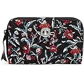 Cotton Turnlock Wallet With Rfid Protection