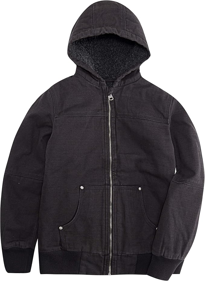levi's canvas hooded jacket