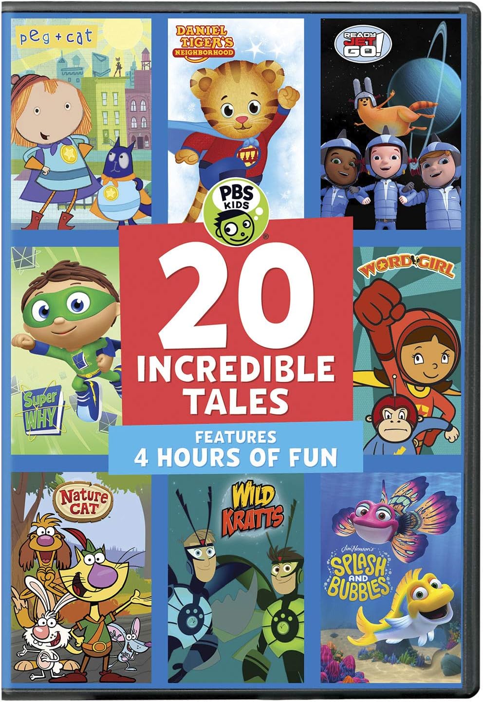 PBS KIDS 20 Incredible Tales DVD Movies & TV Shows
