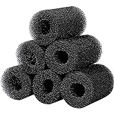 AQUANEAT 6-Pack Pre-Filter Sponge for Aquarium Shrimp Fry Fish Tank Filter 0.8&rdquo; Intake, Replacement Foam Cover