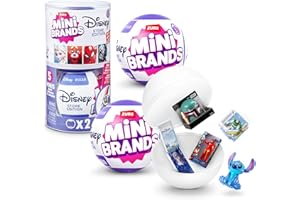 Mini Brands Disney Store Series 3 (2 Pack) by ZURU, Disney Themed Surprise Collectible Minis, Blind Packaging, Disney Themed Collectibles
