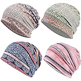 Qunson Women's Baggy Slouchy Beanie Chemo Hat Cap Scarf