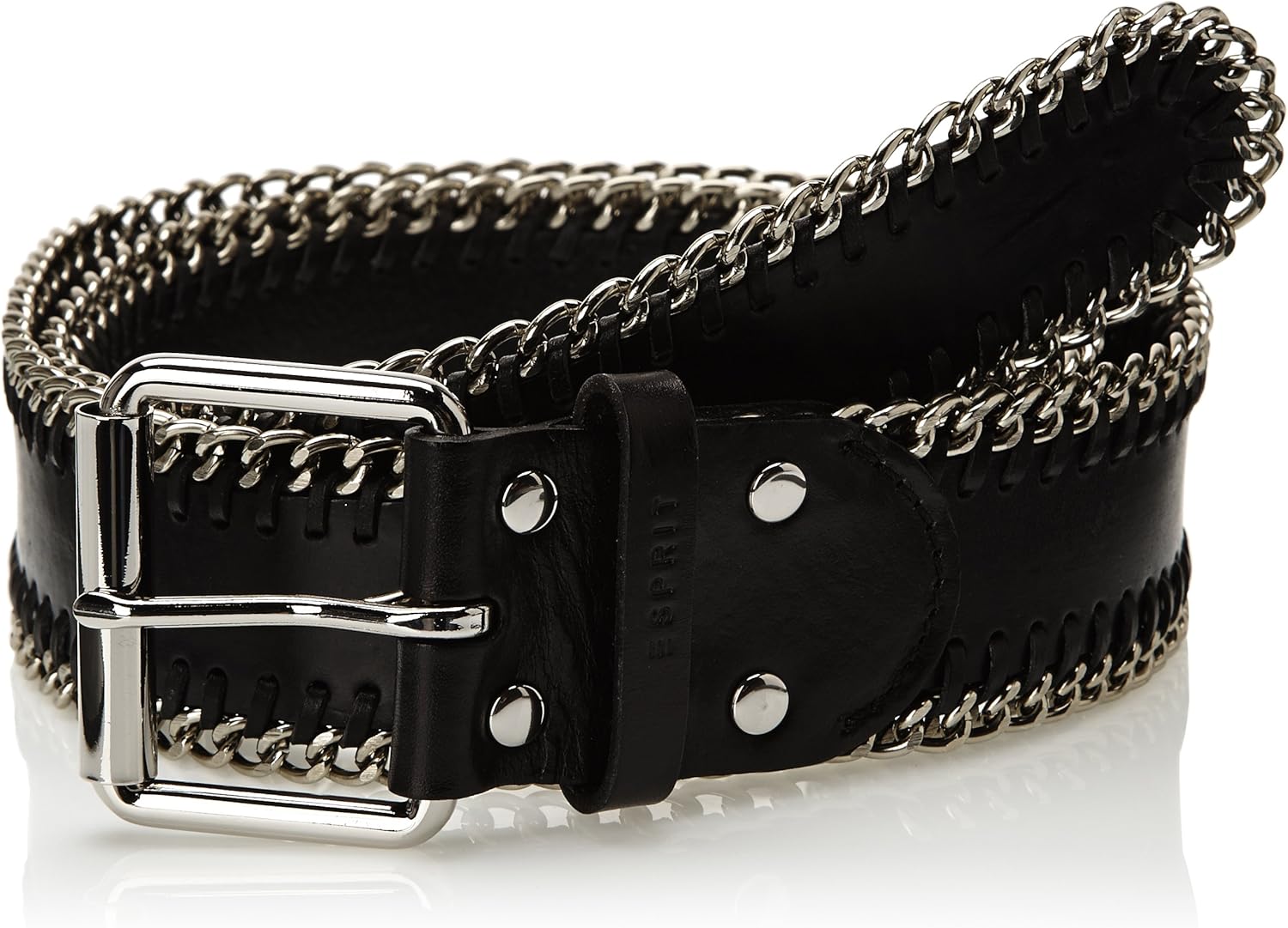 Esprit Women's Chain Belt Leather, BlackBlack, 75 cm Amazon.co.uk