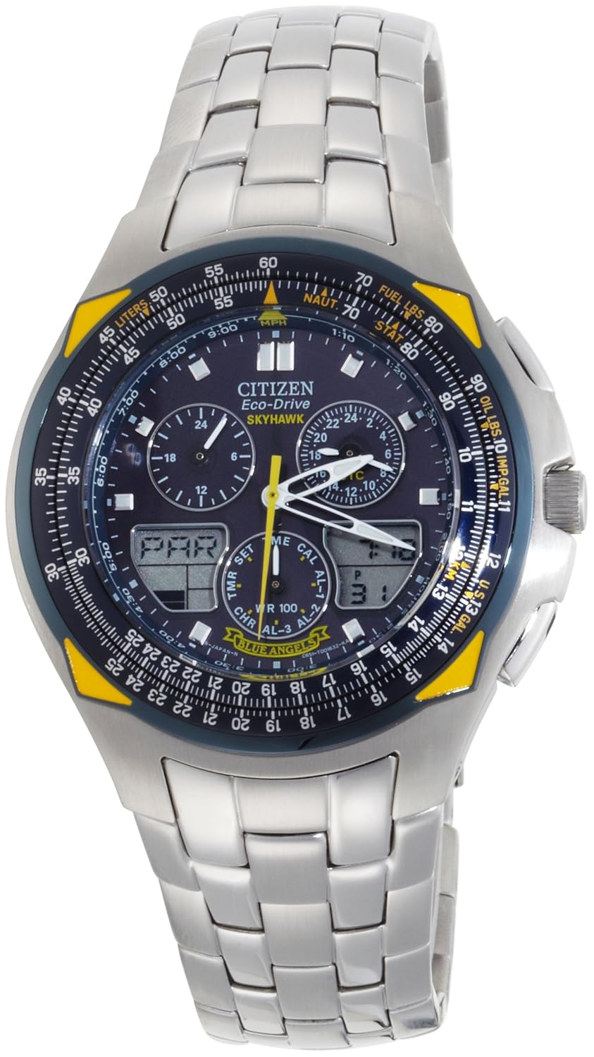Citizen Men's JR3080-51L Eco-Drive Blue Angels Watch: Amazon.co.uk: Watches