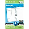 2020 Day-Timer Two Page Per Day Refill, 2 Months, Undated, Loose-Leaf, Desk Size, 5.5 x 8.5 Inches (87242)