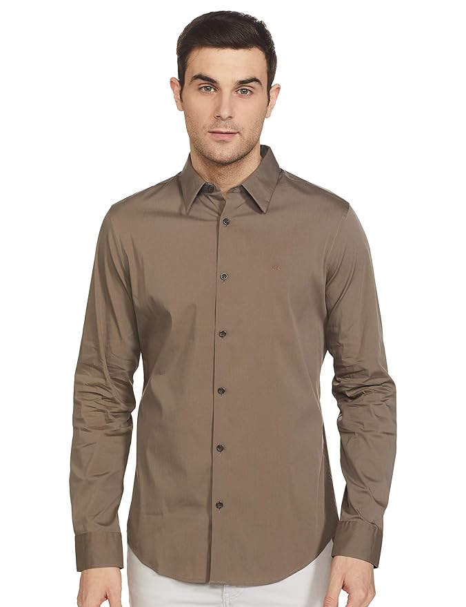 Buy Calvin Klein Men's Slim Fit Casual Shirt at Amazon.in