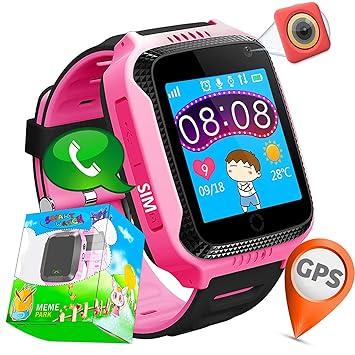 Reloj para Niños 1.44 Niños Inteligente Relojes GPS Tracker ...