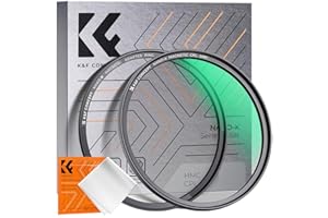 K&F CONCEPT 52mm Magnetic Polarizing Filter Circular Polarizer Ultra Slim Japan Optical Glass Multi-Coated CPL Filter with Cl