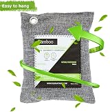 MIVIDE 6Pcs 200g Activated Bamboo Charcoal Air Purifying Bags view 3