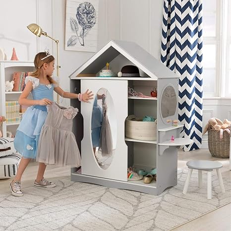 KidKraft Wooden Dress Up Armoire 