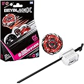 BEY BLADE X Flame Cerberus W 5-80WB CX Starter Pack Set, Takara Tomy Stamina Type Top and Launcher, Battling Tops Game Toys, Ages 8+
