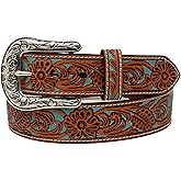 ARIAT Women's Diamond Inlay Center Pattern Belt