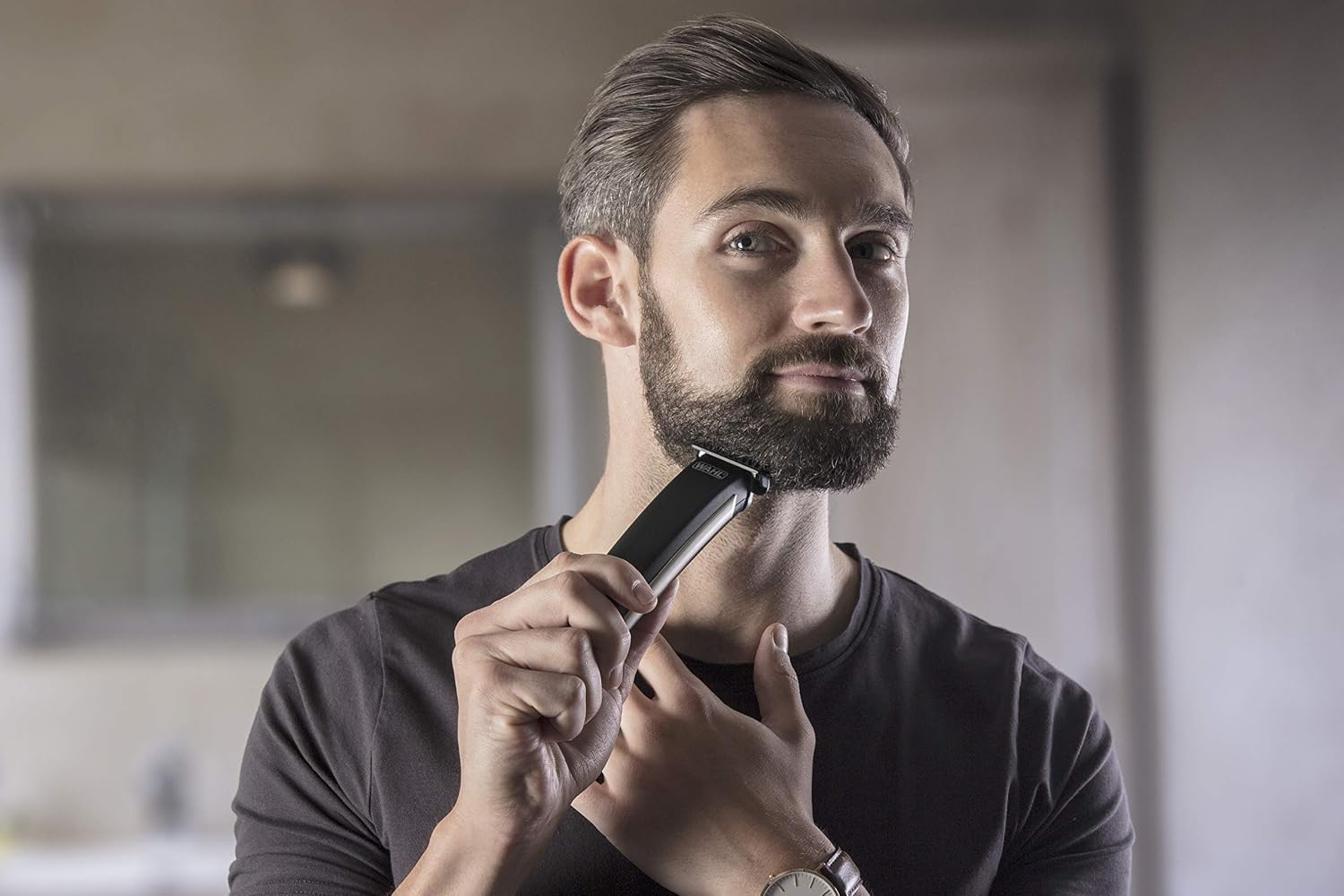 Trimmers by WAHL Lithium Ion Blitz 3-in-1 Beard Trimmer, Black - Image 4