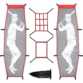 Supvision Baseball and Softball Pitching Dummy Batter Training Mannequin Pitching Target Pitching Softball Pitching Tools Aid for Improved Accuracy