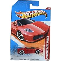 Hot Wheels Ferrari F430 Spider, Thrill Racers - Highway 4/6