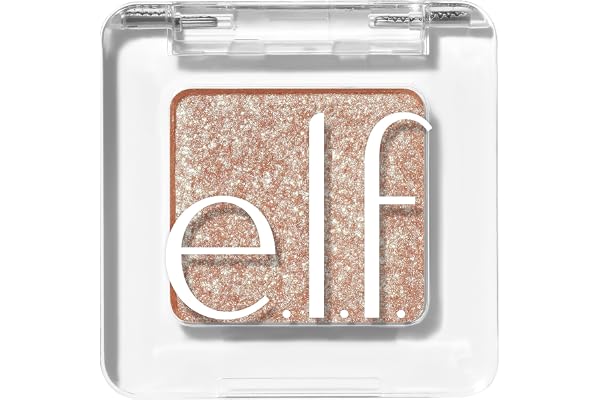 e.l.f. Fine As Fleck Glitter Eyeshadow, Long-Lasting Sheer Eye Makeup With A Shimmer Finish, Soft, Smooth Formula, Vegan & Cr