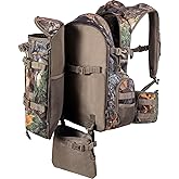 BLISSWILL Large Hunting Backpack with padded weapon for Bow Rifle Hunting Gear Accessories 40L(New leaf camouflage)