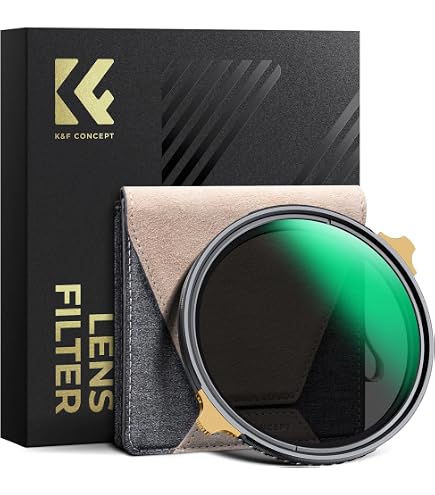 Filtro Polarizzatore CPL K&F Concept 77mm – Vetro Ottico Per Ridurre I Riflessi E Aumentare La Saturazione – Garanzia 2 Anni