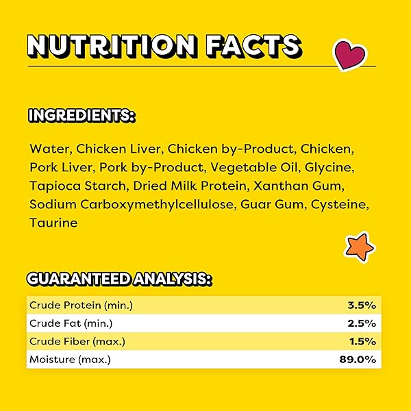 TEMPTATIONS CREAMY PUREE WITH CHICKEN LICKABLE, SQUEEZABLE CAT TREATS, 0.42 OZ POUCHES, 16 COUNT (PACK OF 1)