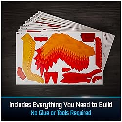 4D Build, Harry Potter Fawkes Phoenix 3D Model Kit