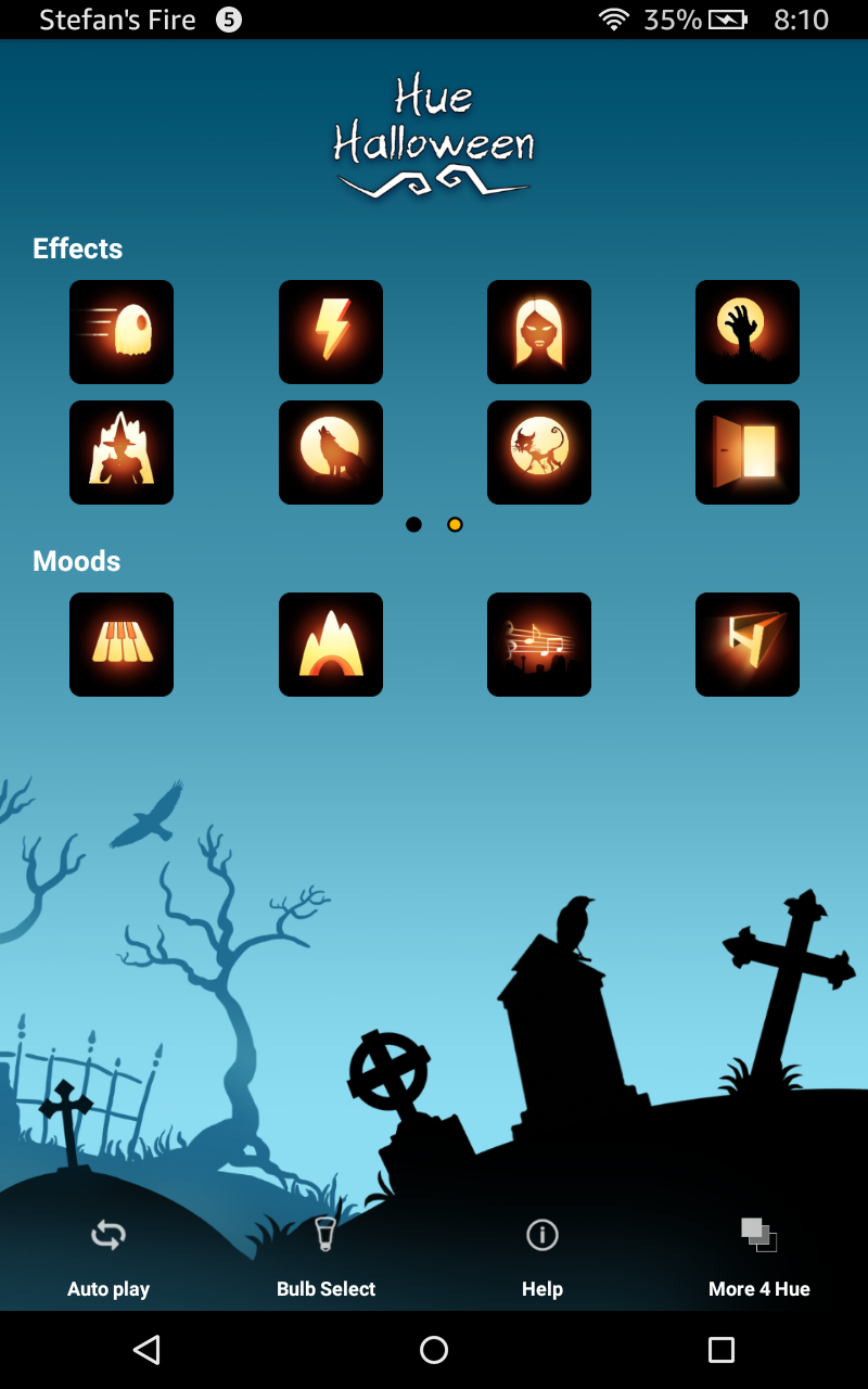 Hue Halloween for Philips Hue