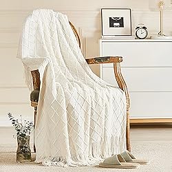 inhand Knitted Throw Blanket for Couch and