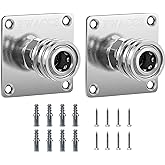 PWACCS Pressure Washer Foam Cannon Holder, 2 Pack, 1/4" Quick Connect | Automatic Foam Cannon Mount, Stainless Steel, Pressure Washer Nozzle Tip Holder, Accessories Storage Rack