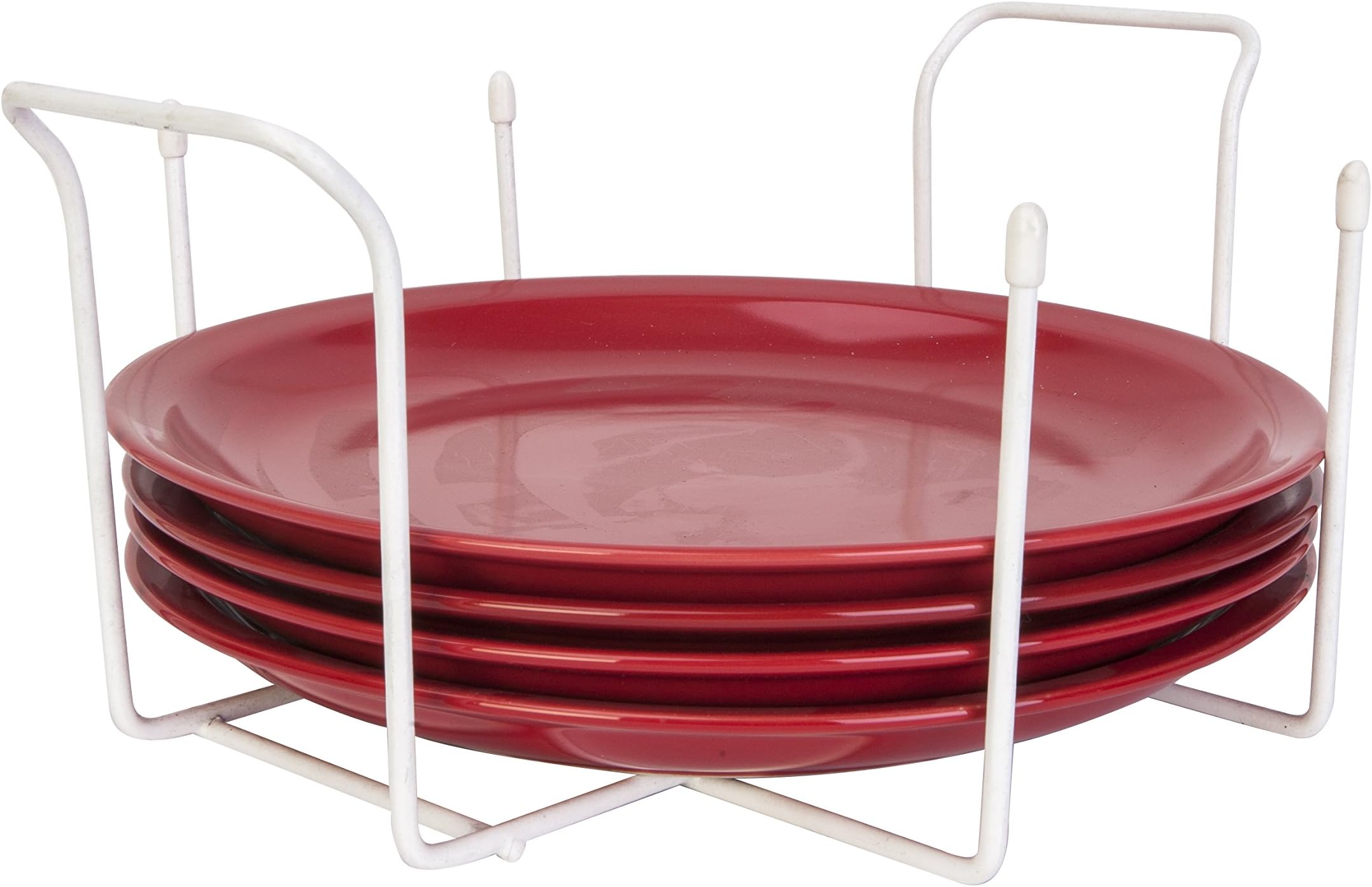Panacea Grayline 40203 Plate Stack and Tote, Large, White