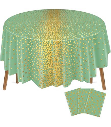 JanJCurt Mantel Redondo De Teñido Anudado, Estampado De Pétalos De Flores Y Espirales De Arco Iris, Mantel Bohemio De Mandala Colorido Para Decoración De Comedor Y Cocina, Redondo (70 X 70